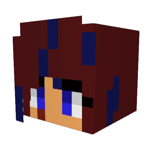 cooperlover123 Minecraft avatar head, 3D render