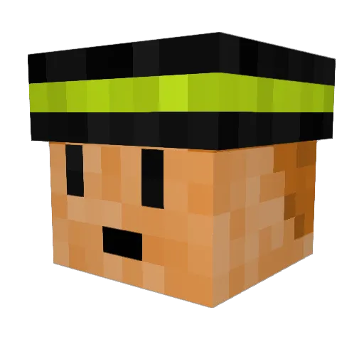 coopersigma91 Minecraft avatar head, 3D render