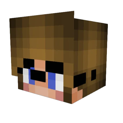 cooperswoop420 Minecraft avatar head, 3D render