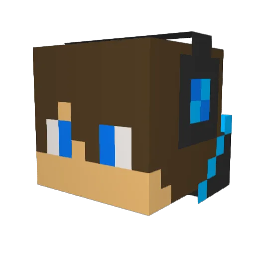 coopertrooper007 Minecraft avatar head, 3D render