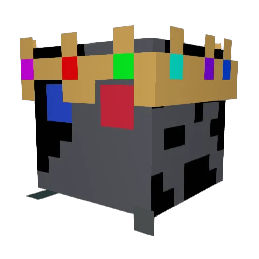 coopsaloto Minecraft avatar head, 3D render