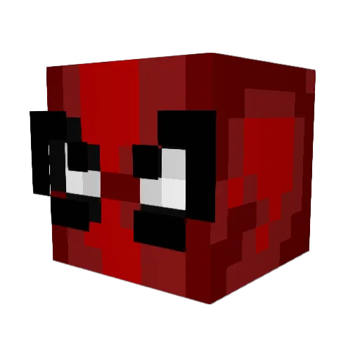 coosegoose Minecraft avatar head, 3D render
