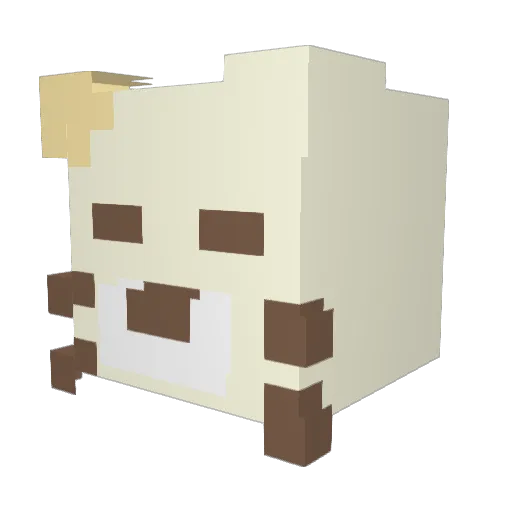 cootie_chvng Minecraft avatar head, 3D render