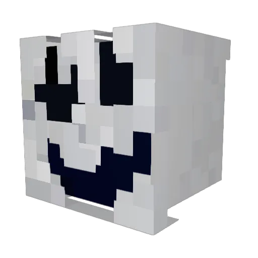 copeic Minecraft avatar head, 3D render