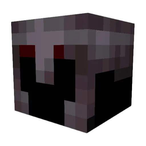 copofire Minecraft avatar head, 3D render