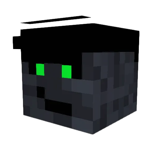 copperhead1212 Minecraft avatar head, 3D render