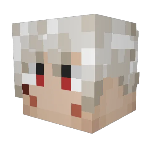 corbenic97 Minecraft avatar head, 3D render