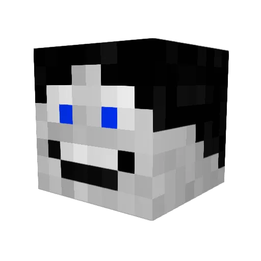 corbind13 Minecraft avatar head, 3D render