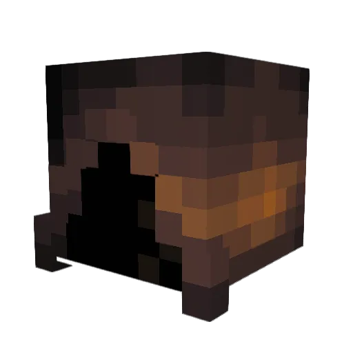 corbla Minecraft avatar head, 3D render