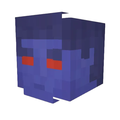 corbor4 Minecraft avatar head, 3D render