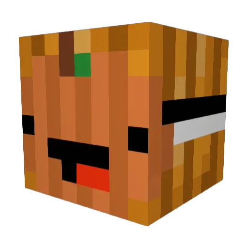 cordeilus Minecraft avatar head, 3D render