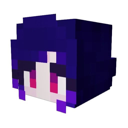 cordelia_0 Minecraft avatar head, 3D render