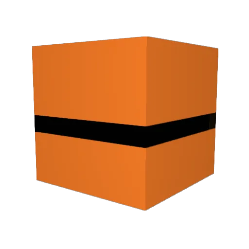 core42 Minecraft avatar head, 3D render