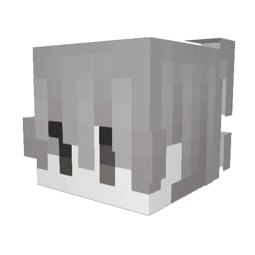corent7289 Minecraft avatar head, 3D render