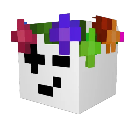 coretrix Minecraft avatar head, 3D render