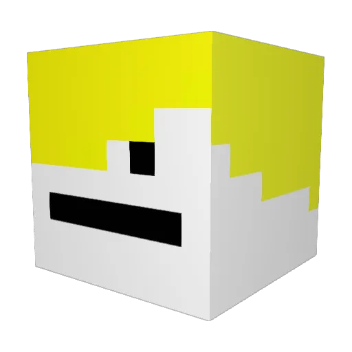 corey9396 Minecraft avatar head, 3D render