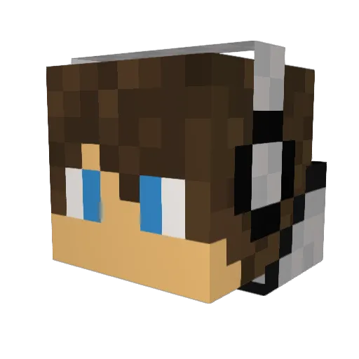 corey9584 Minecraft avatar head, 3D render