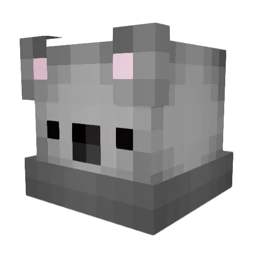 coreybgray Minecraft avatar head, 3D render