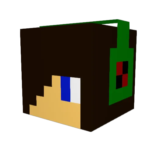 coreyyy23 Minecraft avatar head, 3D render