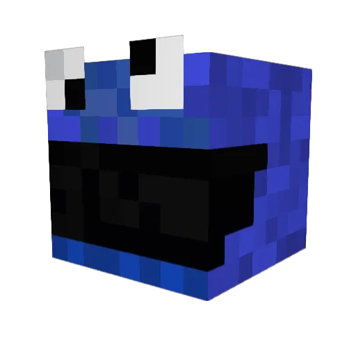cork218 Minecraft avatar head, 3D render
