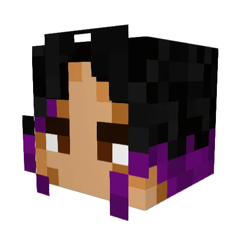 cormbreb Minecraft avatar head, 3D render