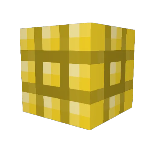 corn2day Minecraft avatar head, 3D render