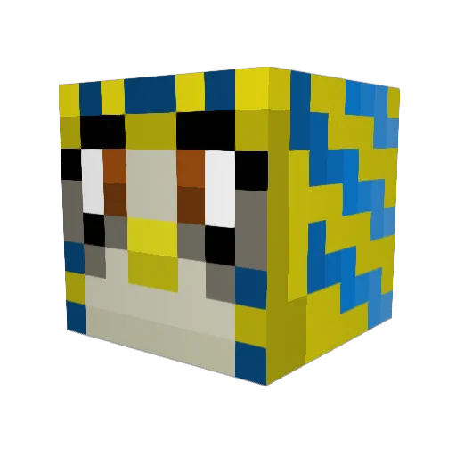 corndogman5 Minecraft avatar head, 3D render