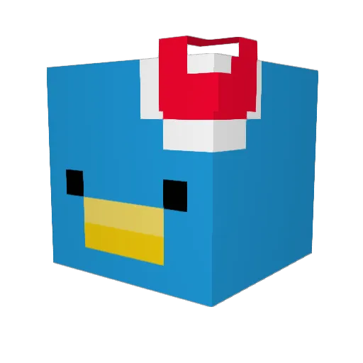 cornflakes5 Minecraft avatar head, 3D render