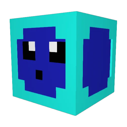 cornicerd Minecraft avatar head, 3D render