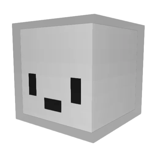 corona_ex Minecraft avatar head, 3D render