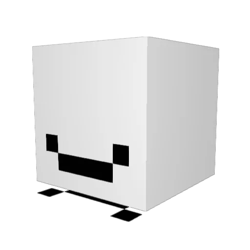 coronacost42069 Minecraft avatar head, 3D render