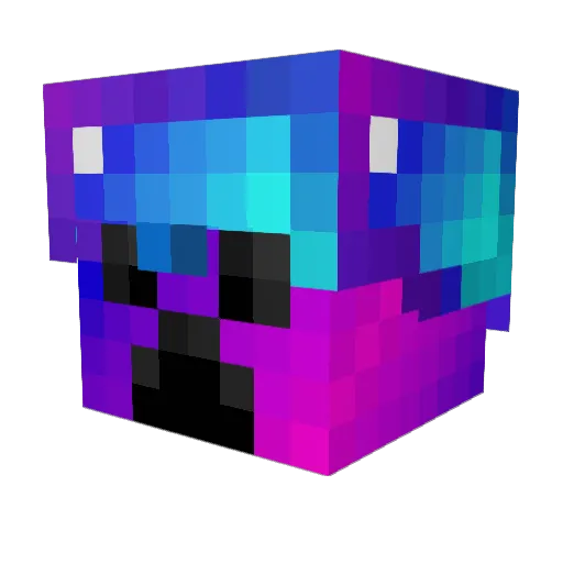 coronaiscoming Minecraft avatar head, 3D render