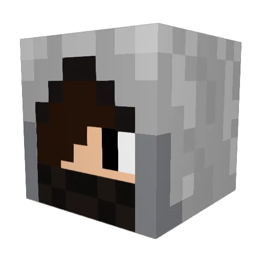 corvetterider123 Minecraft avatar head, 3D render