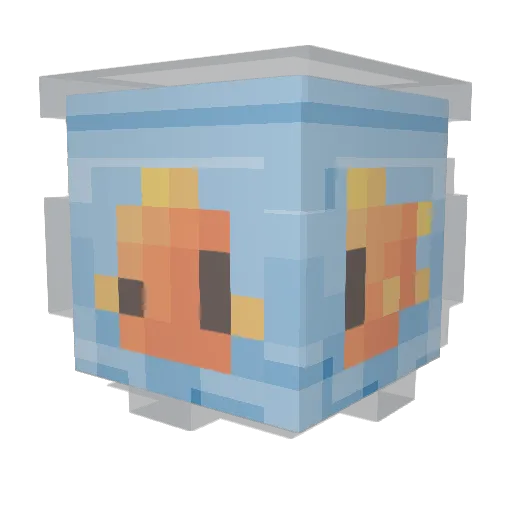corvidax Minecraft avatar head, 3D render