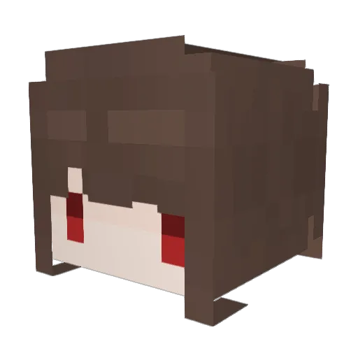 cory0812 Minecraft avatar head, 3D render
