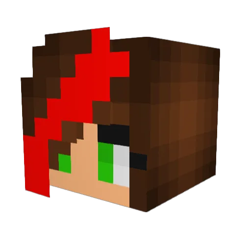 coryhef99 Minecraft avatar head, 3D render
