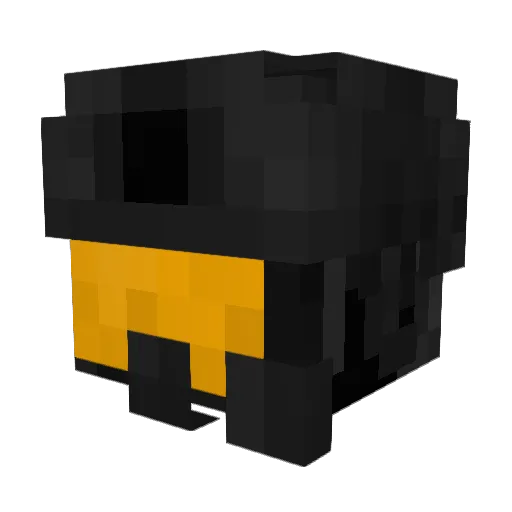 cosekunde Minecraft avatar head, 3D render