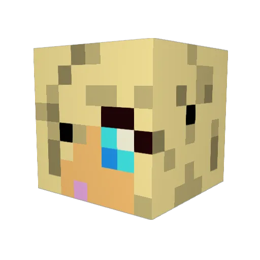 cosimo97 Minecraft avatar head, 3D render
