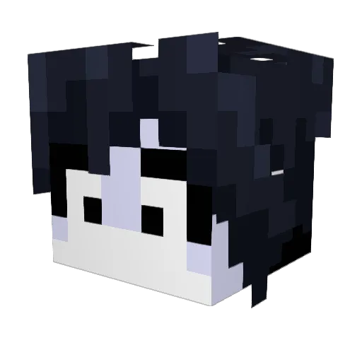 cosm0o_ Minecraft avatar head, 3D render