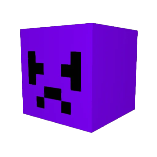cosmKahzar Minecraft avatar head, 3D render