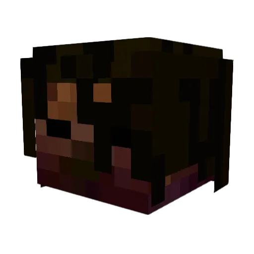 cosmic_but_toxic Minecraft avatar head, 3D render