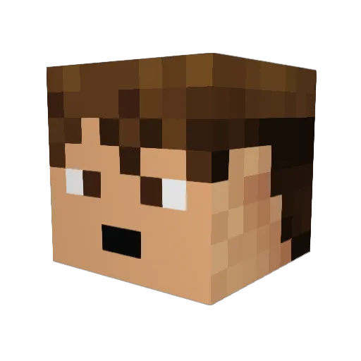 cosmicc89 Minecraft avatar head, 3D render