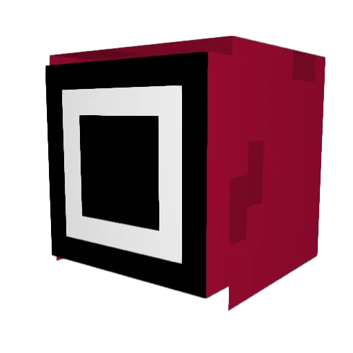 cosmilion Minecraft avatar head, 3D render