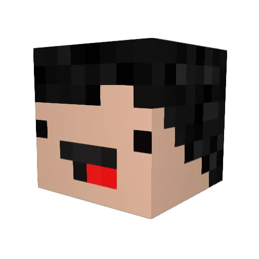 cosmo3425 Minecraft avatar head, 3D render