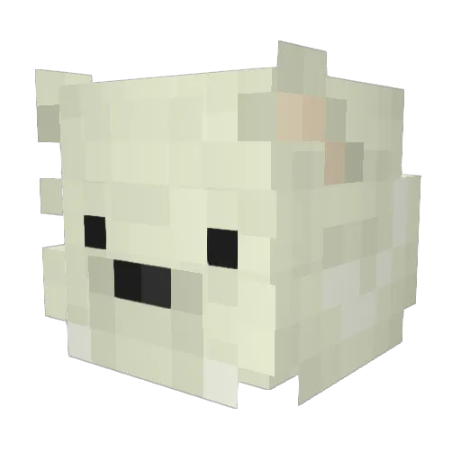 cosmoobr Minecraft avatar head, 3D render