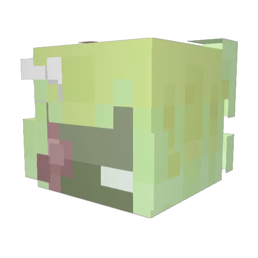 cosmos_spice Minecraft avatar head, 3D render