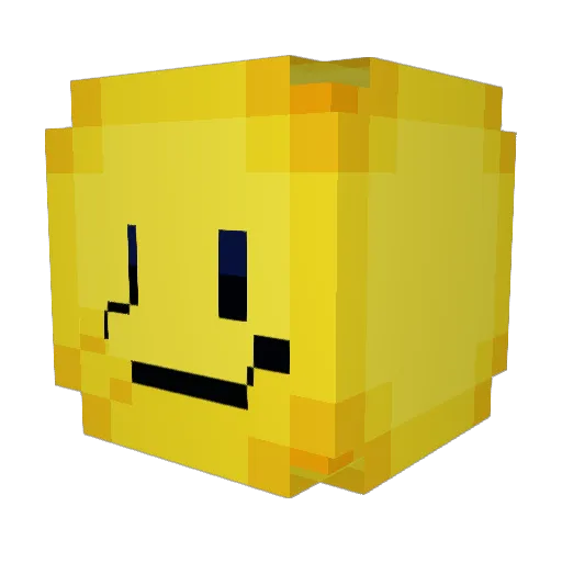 cosplayer_guy Minecraft avatar head, 3D render