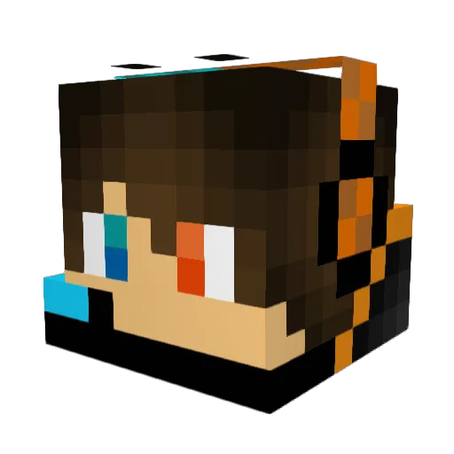 costadaniel2000 Minecraft avatar head, 3D render