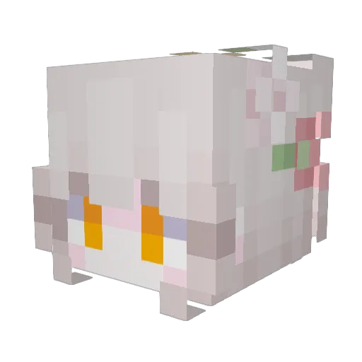cotone200 Minecraft avatar head, 3D render