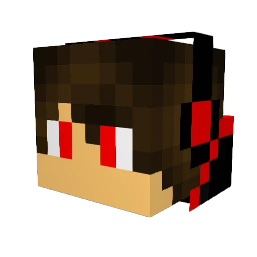 couchpotato234 Minecraft avatar head, 3D render